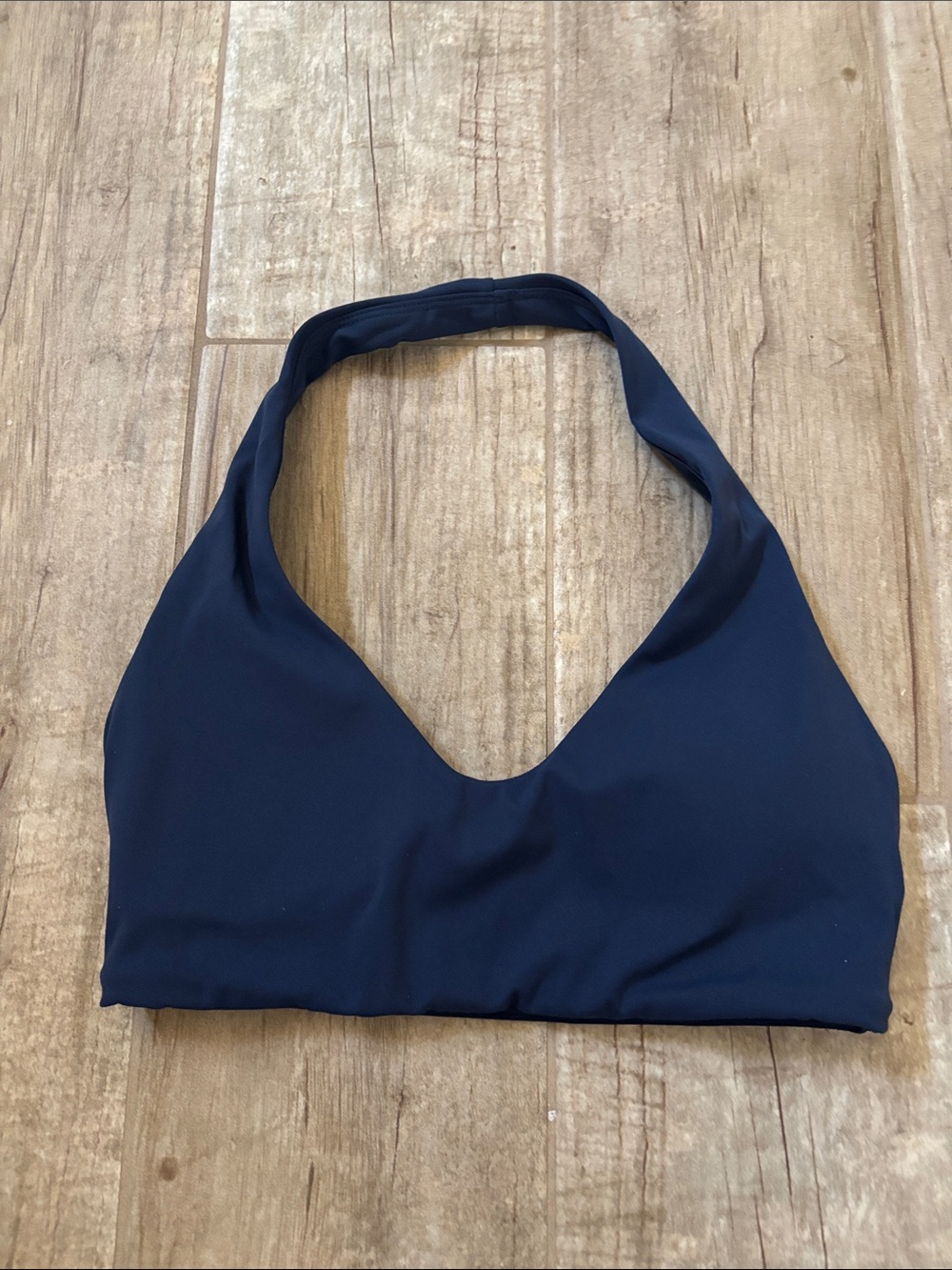 Navy Halter Work Out  Top